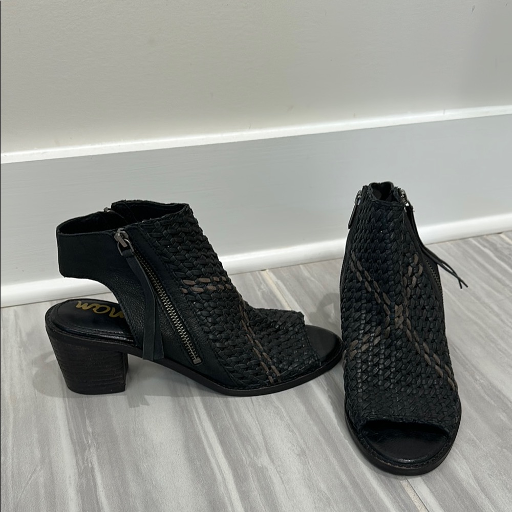 Sam Edelman Black Heeled Boots
